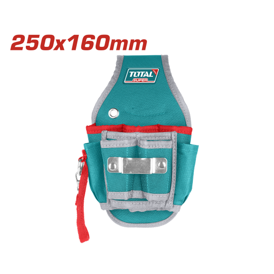 TOTAL  專業九孔鉗套袋 工具腰包 (THT16P50225)