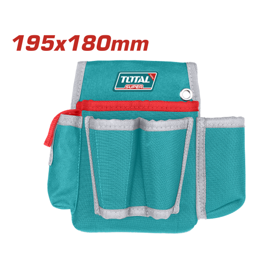 TOTAL  專業五孔工具袋 (THT16P50425)