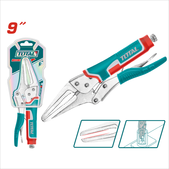 TOTAL 9吋尖嘴萬能鉗 (THT19902)