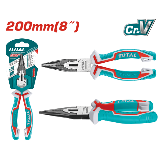 TOTAL 8吋 尖嘴鉗 (THT220806)