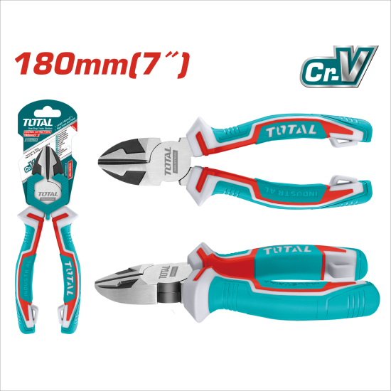  TOTAL 7吋省力斜口鉗 (THT230706)