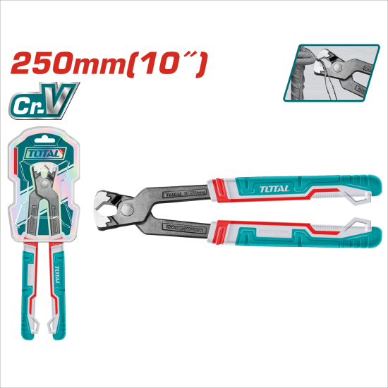 TOTAL 10吋平口鉗 (THT28101)