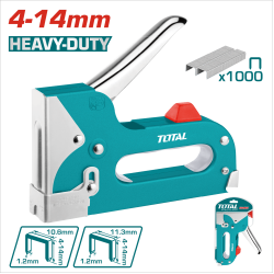 TOTAL 超強力手動釘槍 二合一 4-14mm (THT31142)