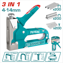 TOTAL 手動釘槍 三用途 (THT31143) 