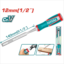 TOTAL 木工鑿刀 雕刻刀 12mm (THT41126)