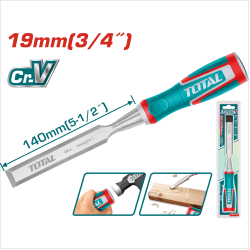 TOTAL 木工鑿刀 雕刻刀 19mm (THT41196)