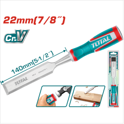  TOTAL 木工鑿刀 雕刻刀 22mm (THT41226)