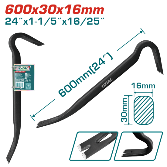 TOTAL 撬棒 24吋 (THT431242)