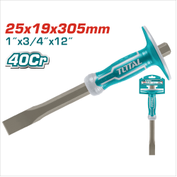 <補貨中> TOTAL 手握平鑿子 25*19mm (THT4411219)