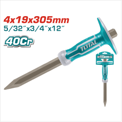 TOTAL 手握尖鑿子 4*19mm (THT4421219)