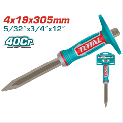 TOTAL 手握尖鑿子 4*19mm (THT4530419)