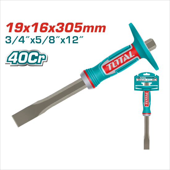 TOTAL 手握平鑿子 19*16mm (THT4531916)