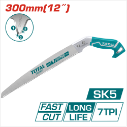 TOTAL 水電水管鋸 300mm (THT5113006)