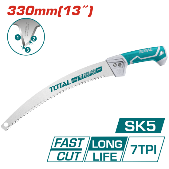 TOTAL 水電水管鋸 330mm (THT5113306)