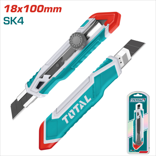  TOTAL 包膠美工刀 18mm (THT511826)