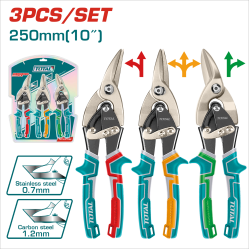 TOTAL  航空剪組套 3PCS 10吋 (THT520106K)