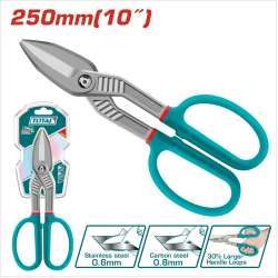 TOTAL 專業鐵皮剪刀 10吋 (THT524101)