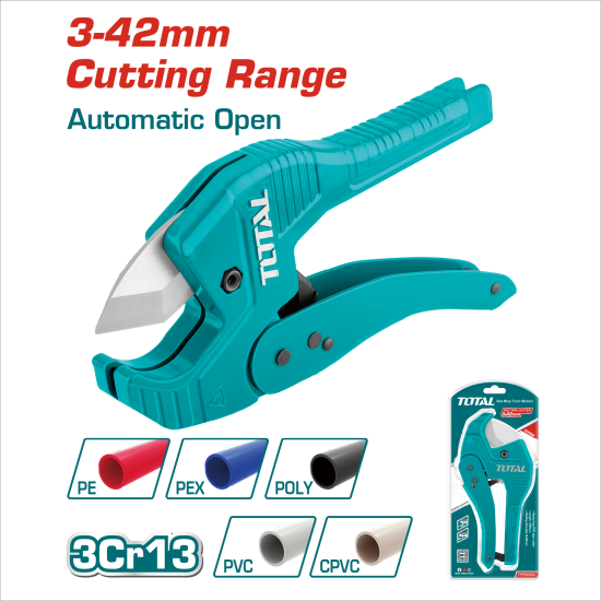 TOTAL 水管剪刀 <三角刀刃> (THT53422)