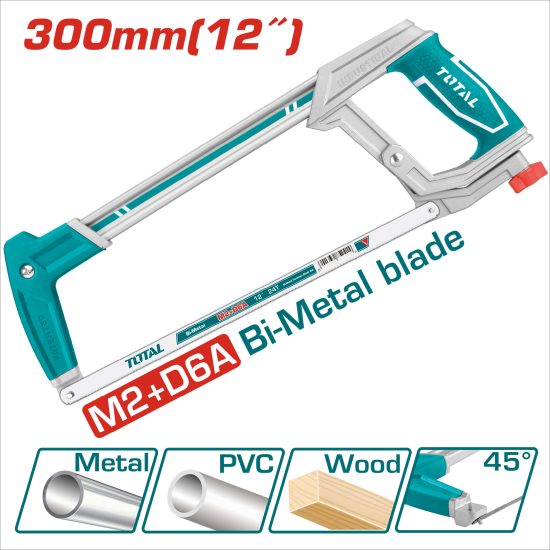 TOTAL 弓型鋸子 300mm (THT54106)