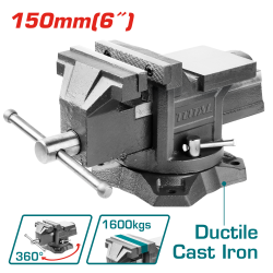 TOTAL 6吋桌上虎鉗 (THT6166)