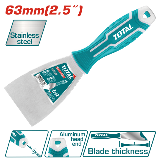 TOTAL 新版清潔刮刀 抹刀 60mm (THT683606)