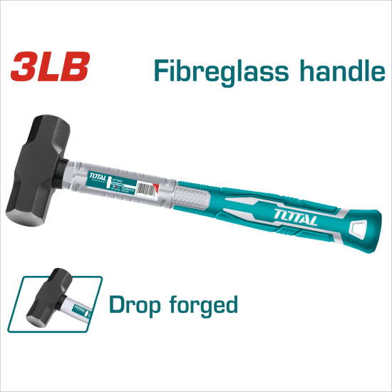TOTAL 八角鎚 打石鎚 3LB (THT79036)