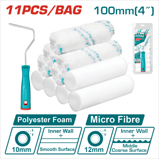 TOTAL 海綿和超細纖維套裝 11PCS (THT81121001)