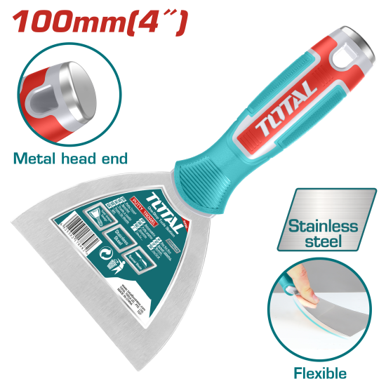  TOTAL  多功能刮刀 100mm 4吋 (THT831006) 