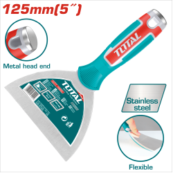TOTAL 白鐵批刀 125MM (THT831256)