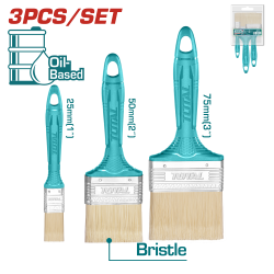 TOTAL  3件 高級長柄油漆刷 多款 (THT8450301)