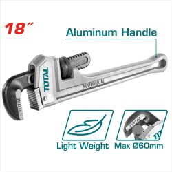 TOTAL 18吋鋁柄管子鉗 (THTAL17186)