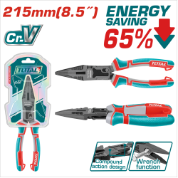 TOTAL 超級省力尖嘴鉗 8.5吋 (THTC520806)