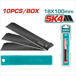 TOTAL 美工刀刃 黑鋼材質 18mm (THTCB181)