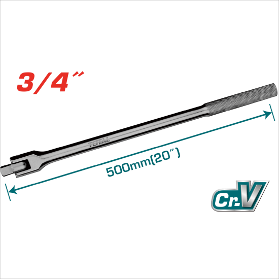 TOTAL 6分強力板桿 500mm (THTFX34201)