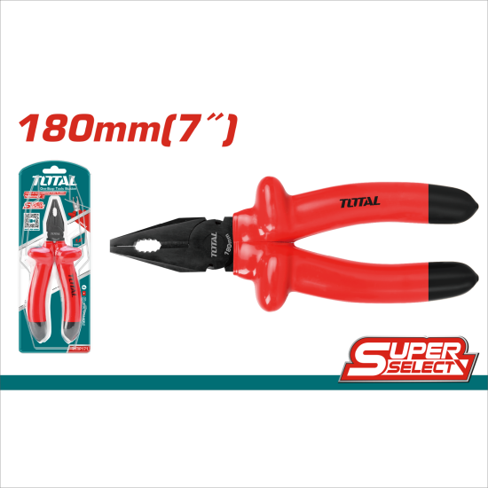 TOTAL 7吋電工鋼絲鉗 (THTIP171)