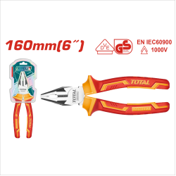 TOTAL 絕緣電工鋼絲鉗 1000V 6吋 (THTIP2161)