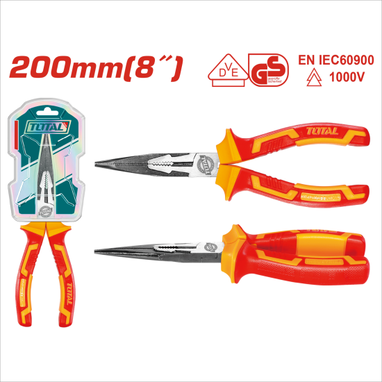 TOTAL 8吋電工尖嘴鉗 (THTIP2381)