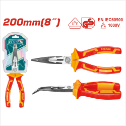  TOTAL 8吋電工彎嘴鉗 (THTIP2481)