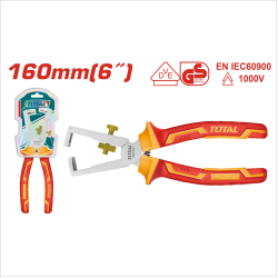 TOTAL 絕緣電工剝線鉗 1000V 6吋 (THTIP2661)
