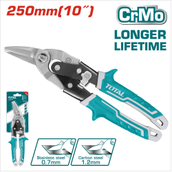 <補貨中>TOTAL 強力鐵皮剪 10吋右剪 (THTJ533106)