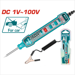 TOTAL 汽車測電筆 DC 1V~100V (THTS41001)