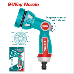 TOTAL 九段式強力園藝噴水槍 (THWSG6091)