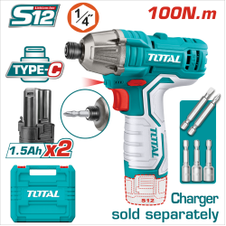 TOTAL 12V 鋰電衝擊起子機 (TIRLI12015)