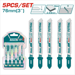 TOTAL 線鋸機鋸片組 5PCS 短板3吋 (TJSBT118B)	