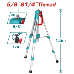 三腳架 150cm 2分/5分 通用螺紋 (TLLT01572)