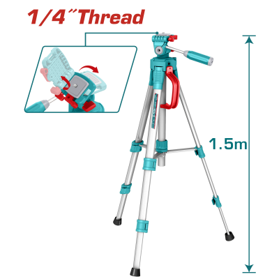 三腳架 150cm 2分 通用螺紋 (TLLT01581)