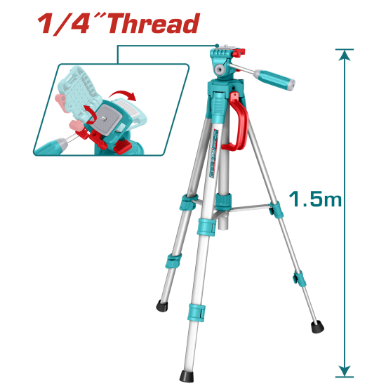 三腳架 150cm 2分 通用螺紋 (TLLT01581)