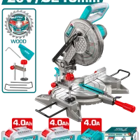 充電式角度切斷機20V 210mm -雙4.0Ah組套裝(TMSLI20212)