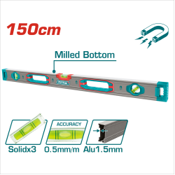 TOTAL 新一代強磁水平尺 150CM (TMT215028M)