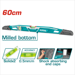 TOTAL 壓鑄水平尺/60cm (TMT221606)